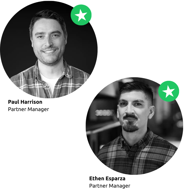Ethen Esparza and Paul Harisson - Partner Managers