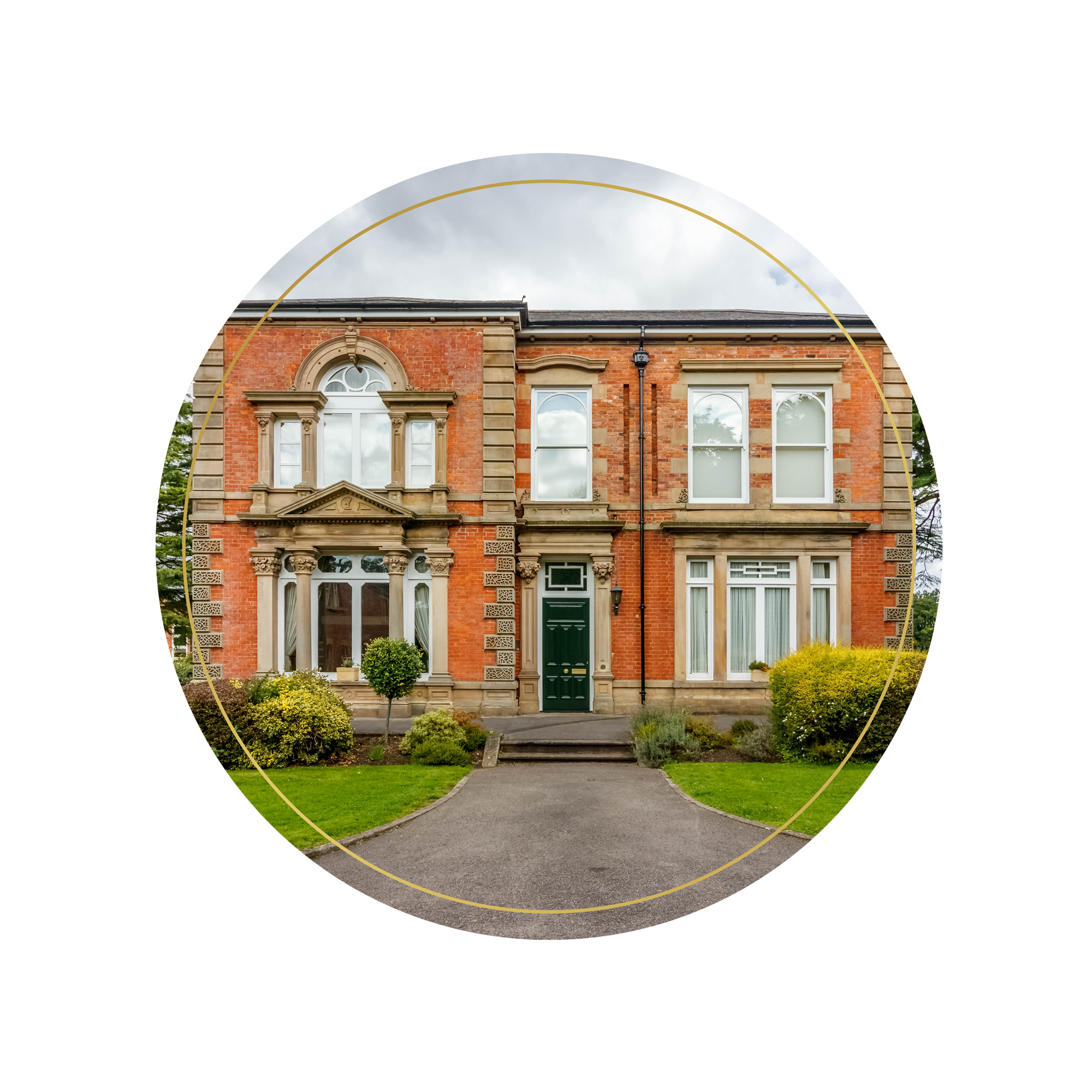 An estate agent is smiling at a client while going through paperwork